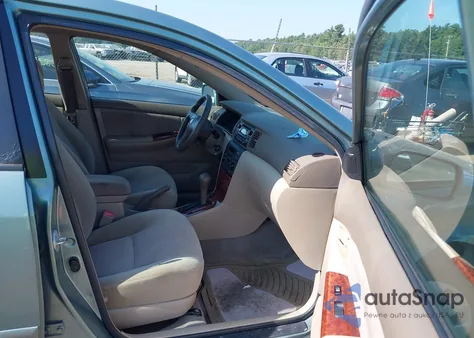 2007 Toyota Corolla Le из США, поврежденный, VIN 2T1BR32E77C763545